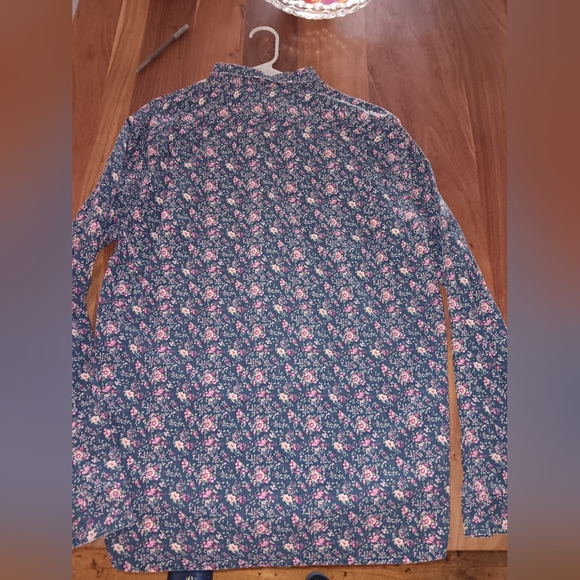 Ralph Lauren Denim & Supply Floral Print Collared Shirt - Picture 4 of 6